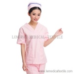 pink nursing scrub sets